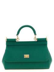 Bicolor Calfskin Handbag