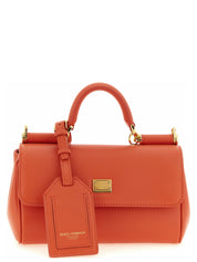 Orange Calfskin Handbag
