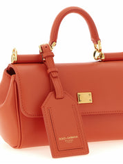 Orange Calfskin Handbag