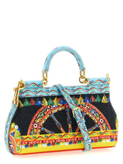 Multicolor Cotton Handbag