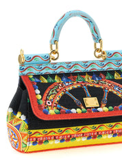 Multicolor Cotton Handbag