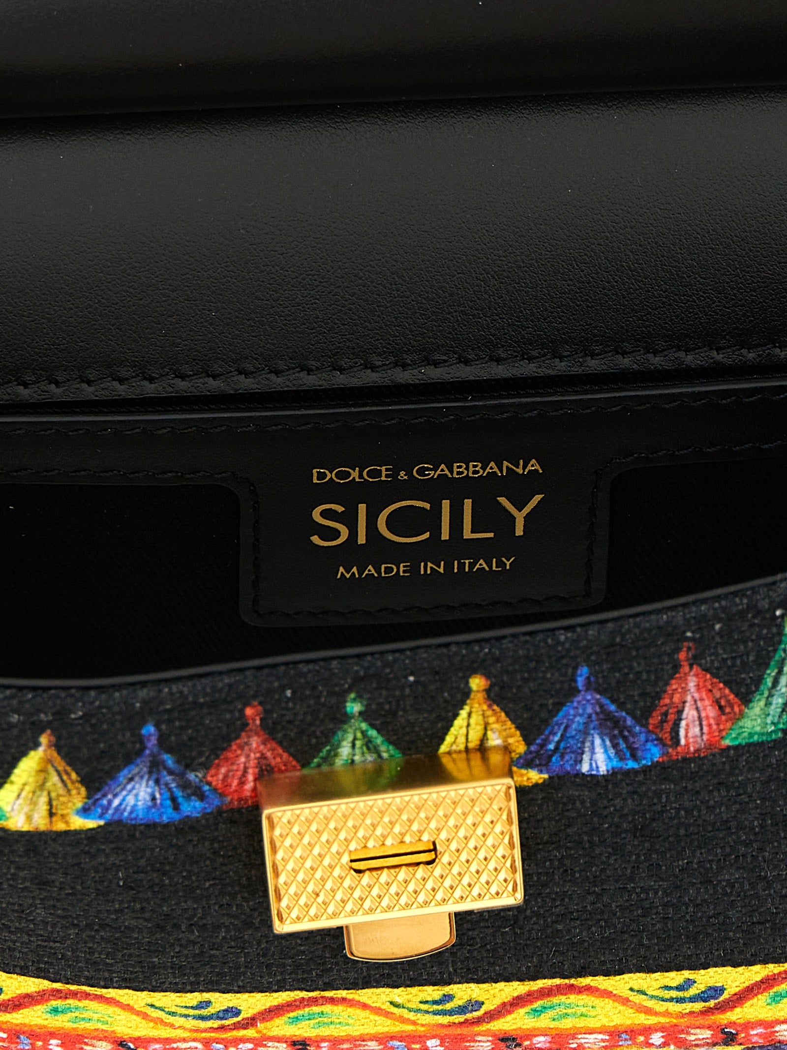 Multicolor Cotton Handbag