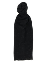 Black Cashmere Scarf