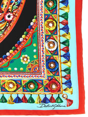 Dolce & Gabbana Multicolor Silk Scarf