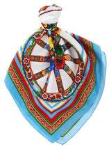Dolce & Gabbana Multicolor Silk Foulard