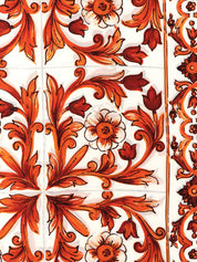 Orange Silk Foulard