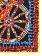 Dolce & Gabbana Multicolor Silk Scarf