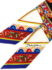 Dolce & Gabbana Multicolor Silk Foulard