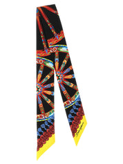 Multicolor Silk Foulard
