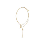 Gold Brass Necklace