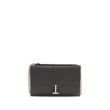 Black Calf Leather Bos Taurus Shoulder Bag