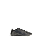 Balenciaga Black Calf Leather Bos Taurus Athletic Sneakers