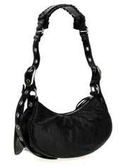 Black Lamb Leather Crossbody Bag