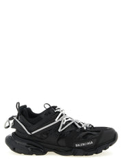Balenciaga Black Polyethylene Athletic Sneakers