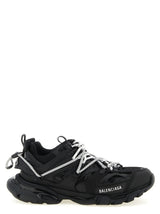 Balenciaga Black Polyethylene Athletic Sneakers