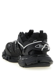 Balenciaga Black Polyethylene Athletic Sneakers
