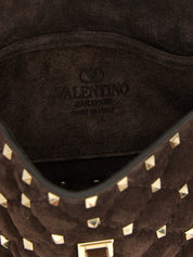 Brown Calfskin Shoulder Bag