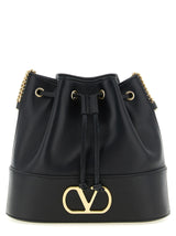 Black Lamb Leather Crossbody Bag