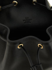 Black Lamb Leather Crossbody Bag