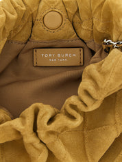 Beige Calfskin Shoulder Bag
