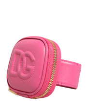 Pink Calf Leather DG Logo MULTIFUNCTIONAL KIT Borse Bag