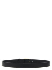 Black Calfskin Regular Belt