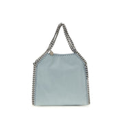 Blue Polyester Handbag