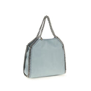Blue Polyester Handbag