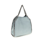 Blue Polyester Handbag