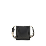 Black Polyethylene Shoulder Bag