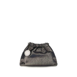 Blue Polyester Shoulder Bag