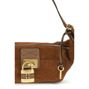 Brown Calf Leather Bos Taurus Shoulder Bag