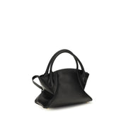 Black Calf Leather Bos Taurus Handbag