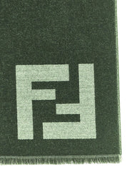 Black Virgin Wool Scarf