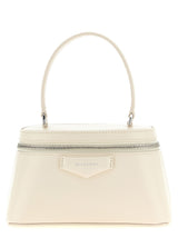 White Leather Crossbody Bag