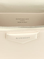 White Leather Crossbody Bag