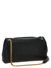 Saint Laurent Black Leather Shoulder Bag