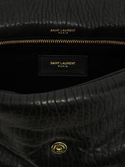 Saint Laurent Black Leather Shoulder Bag