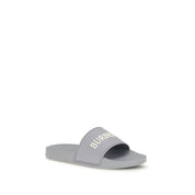 Gray Rubber Slides