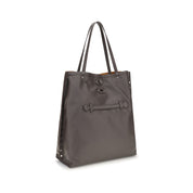 Gray Calf Leather Bos Taurus Shoulder Bag