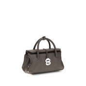 Brown Calf Leather Bos Taurus Shoulder Bag