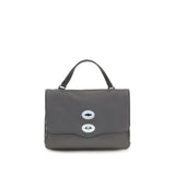 Gray Calf Leather Bos Taurus Handbag
