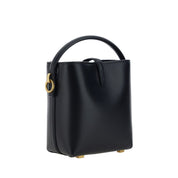 Saint Laurent Black Calf Leather Bos Taurus Shoulder Bag