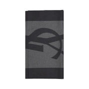 Gray Silk Scarf