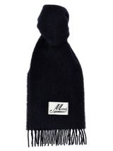 Blue Wool Scarf