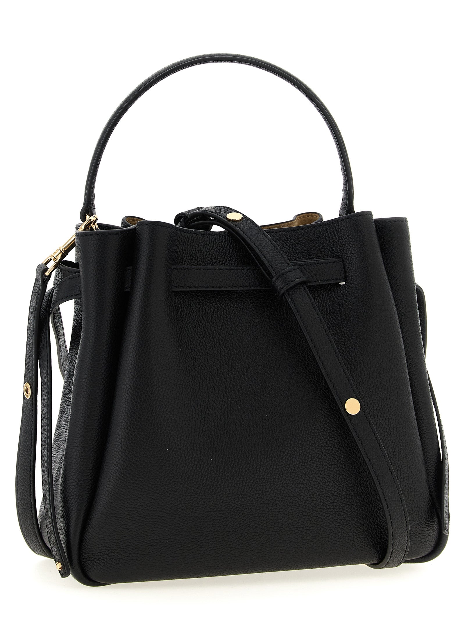 Black Cowhide Handbag