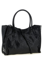 Balenciaga Black Lamb Leather Tote Bag
