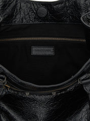 Balenciaga Black Lamb Leather Tote Bag