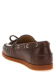 Brown Buffalo Leather Moccassin