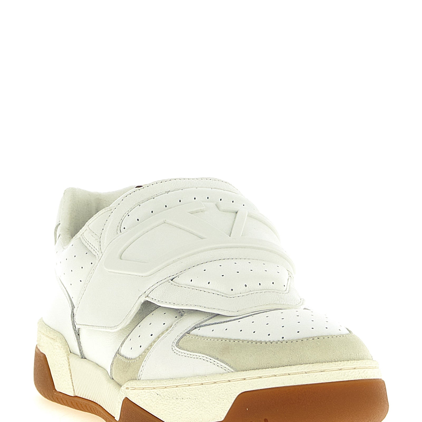 Valentino Garavani White Leather Athletic Sneakers Valentino Garavani